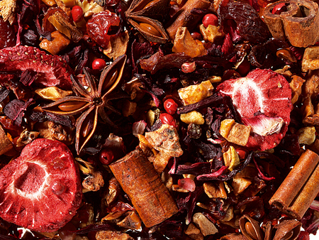 Fruit Tea Blend Christmas Berries Strawberry Flavoured